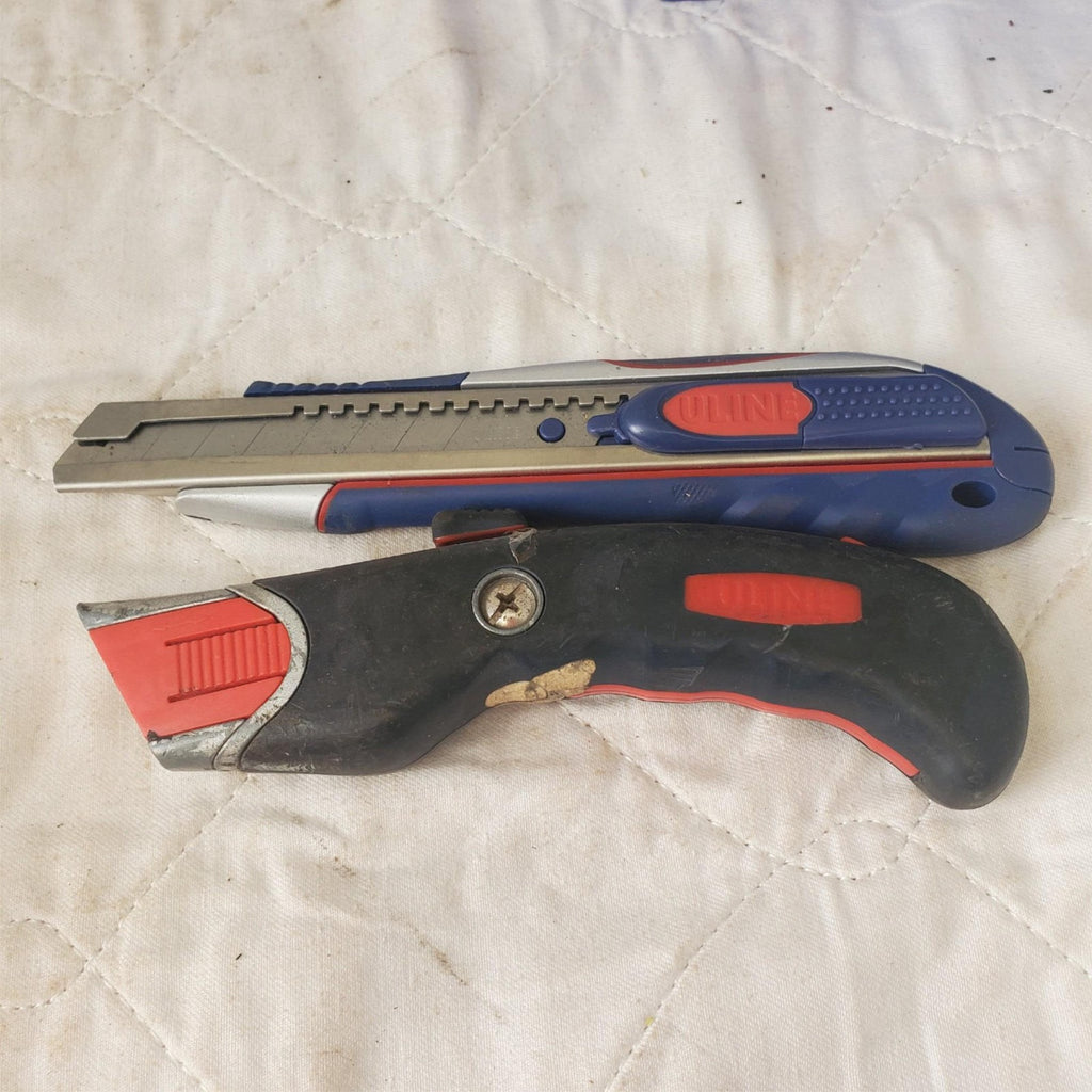 Lot of 13pc Assorted Various Handy Cutter Safety Knife Lot 318