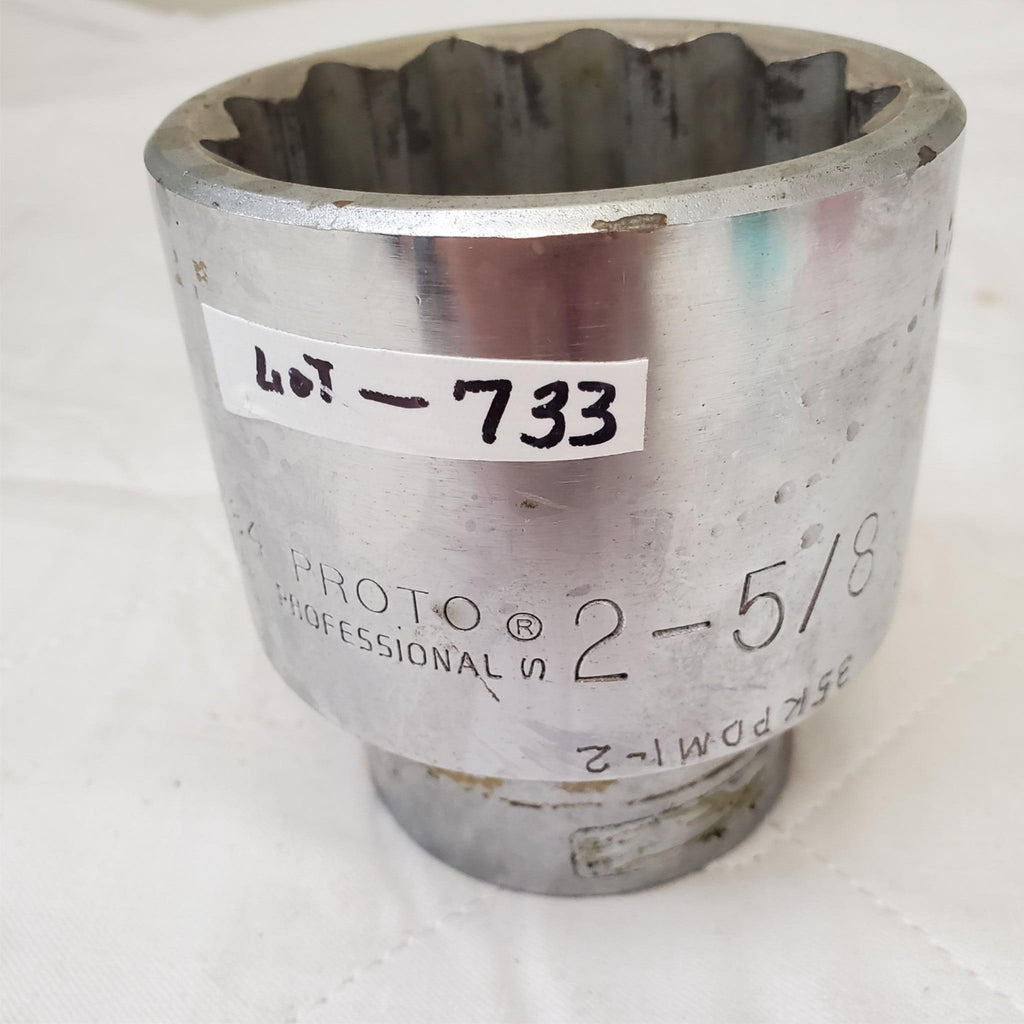 PROTO 5784  2-5/8" U.S.A Professional Socket 1" LOT-733