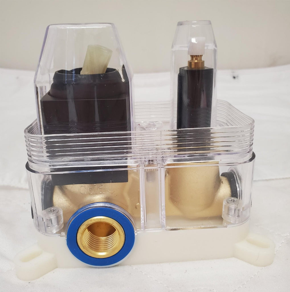 Embather R20231 Stainless Steel 4-Way Bathroom Shower Faucet Rough In Valve