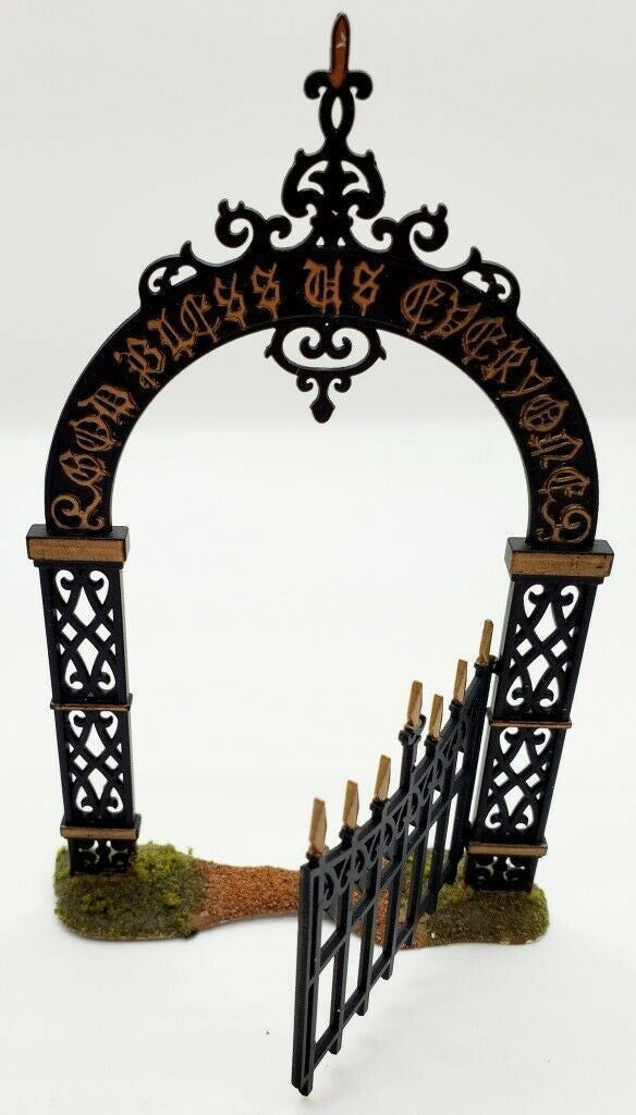Heritage Village Collection Dept 56 - Victorian Wrought Iron Gate ONLY
