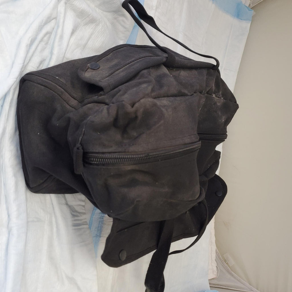 Large Mouth Shoulder Strap Pockets Zipper Tool Bag