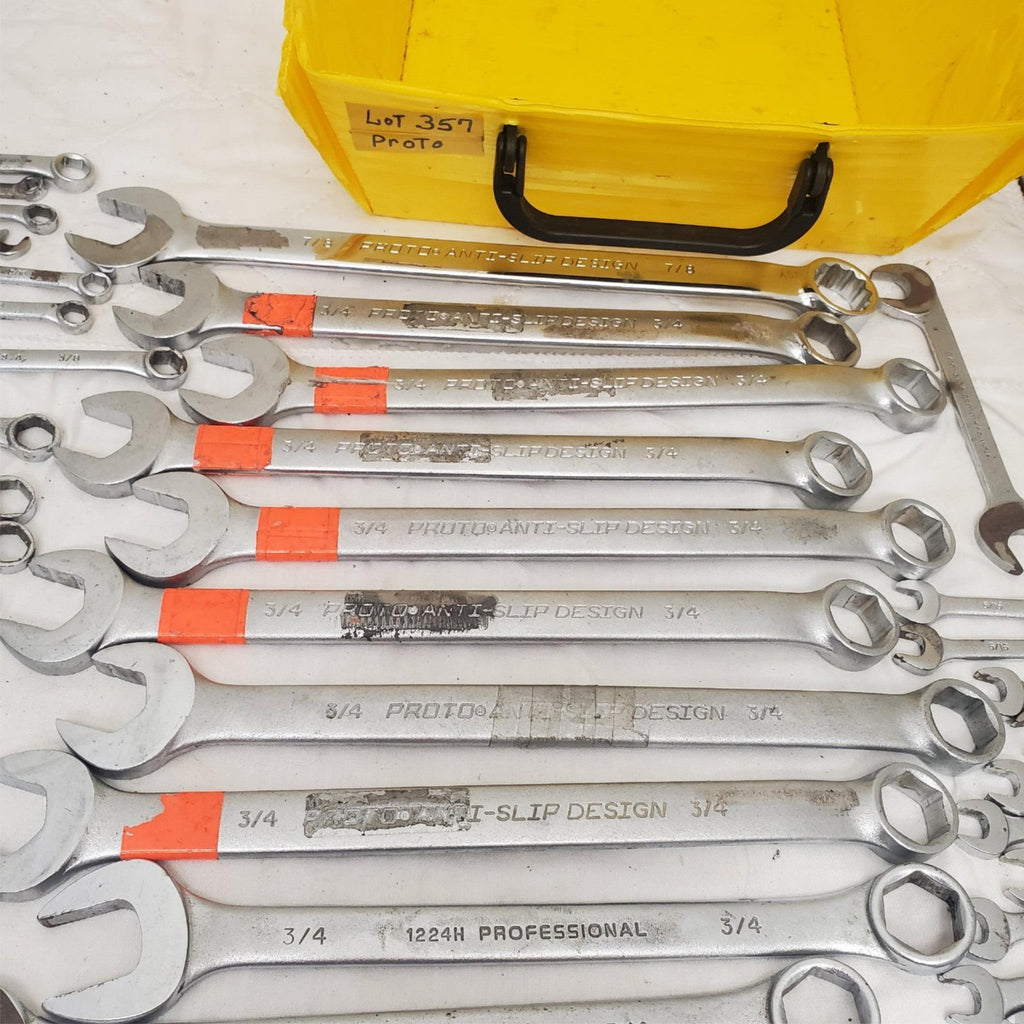 Lot of Assorted Proto Wrenches Set LOT-357