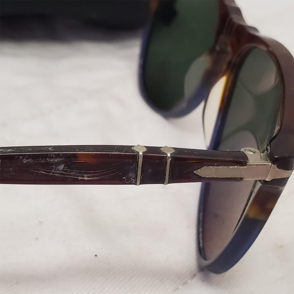 Persol Polarized 9649-S Terra E Oceano Brown Sunglasses with Costa Zipper Case