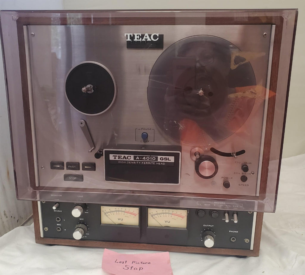 TEAC TCA-40 Simul-Trak with Twin RA-41 Record Amplifiers Vintage Reel Recorder 