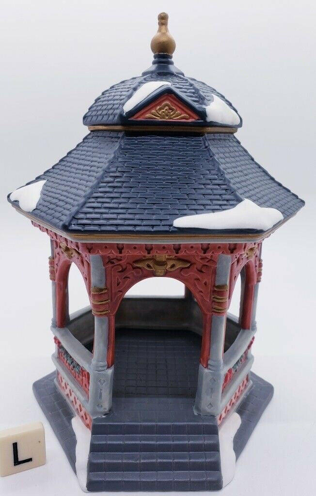 Vintage Original Christmas Holiday Time Vintage Collectibles Gazebo
