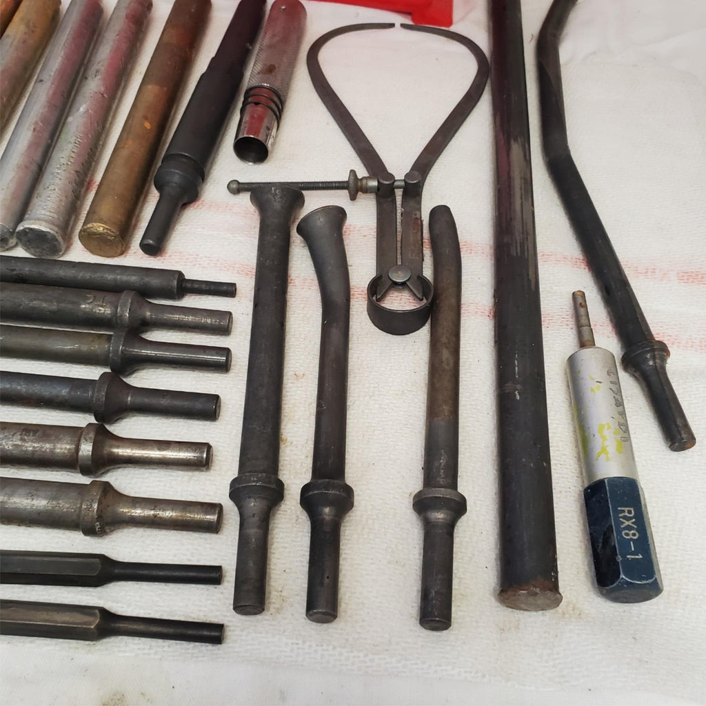 Lot- 24 Vintage Mechanic’s Tool Mixed Wrenches, Rods & More LOT-408