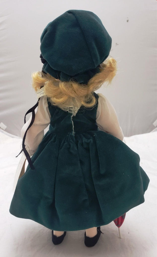 Original Madame Alexander Bellows Anne Doll #1568 with Japanese Parasol 14 inch