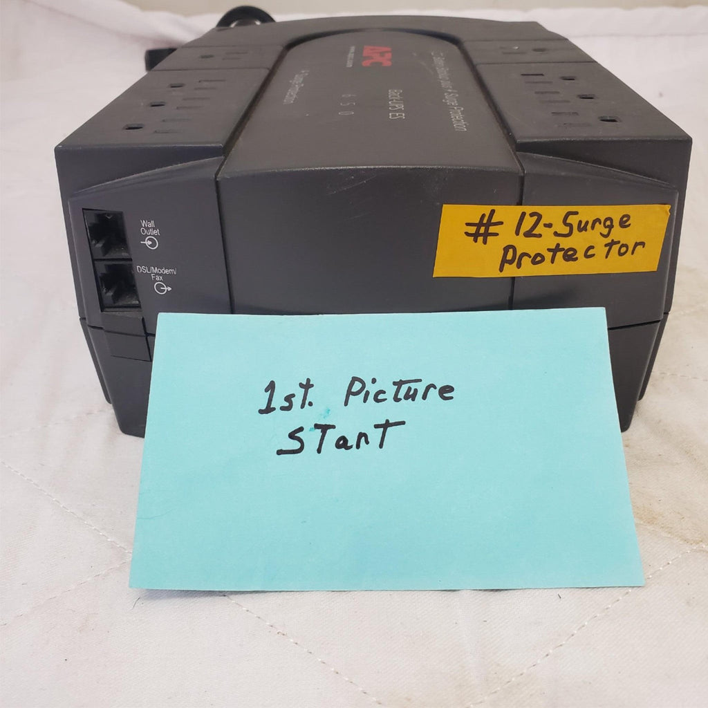 APC Back Up UPS ES 650 120V BE650R Surge Protected #12 (NO BATTERY INCLUDED)