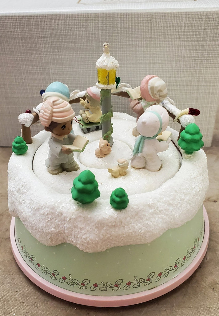 Enesco Precious Moments "Hark the Herald Angels Sing" Musical Box