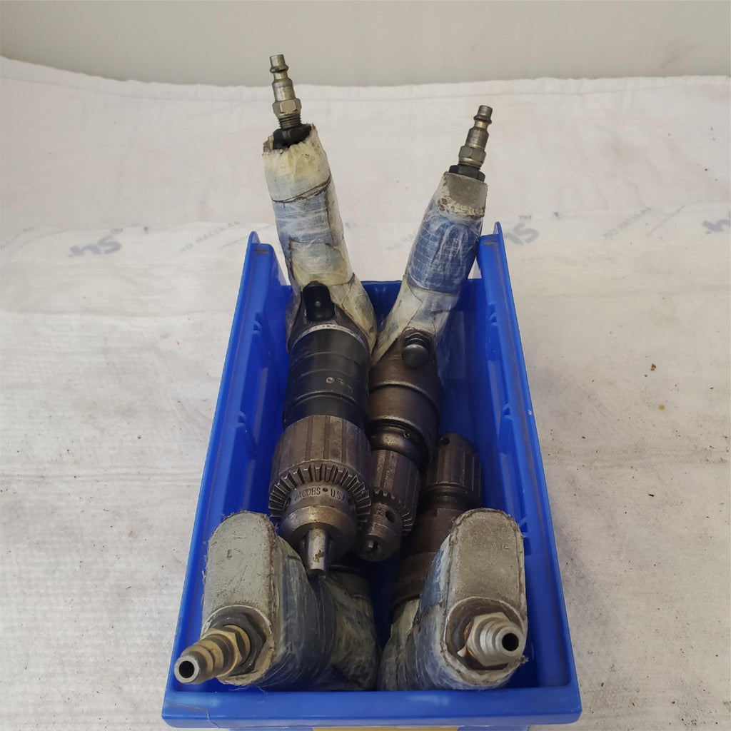 Used Rockwell Pistol Grip Pneumatic Air Drill Air Tool Lot-96