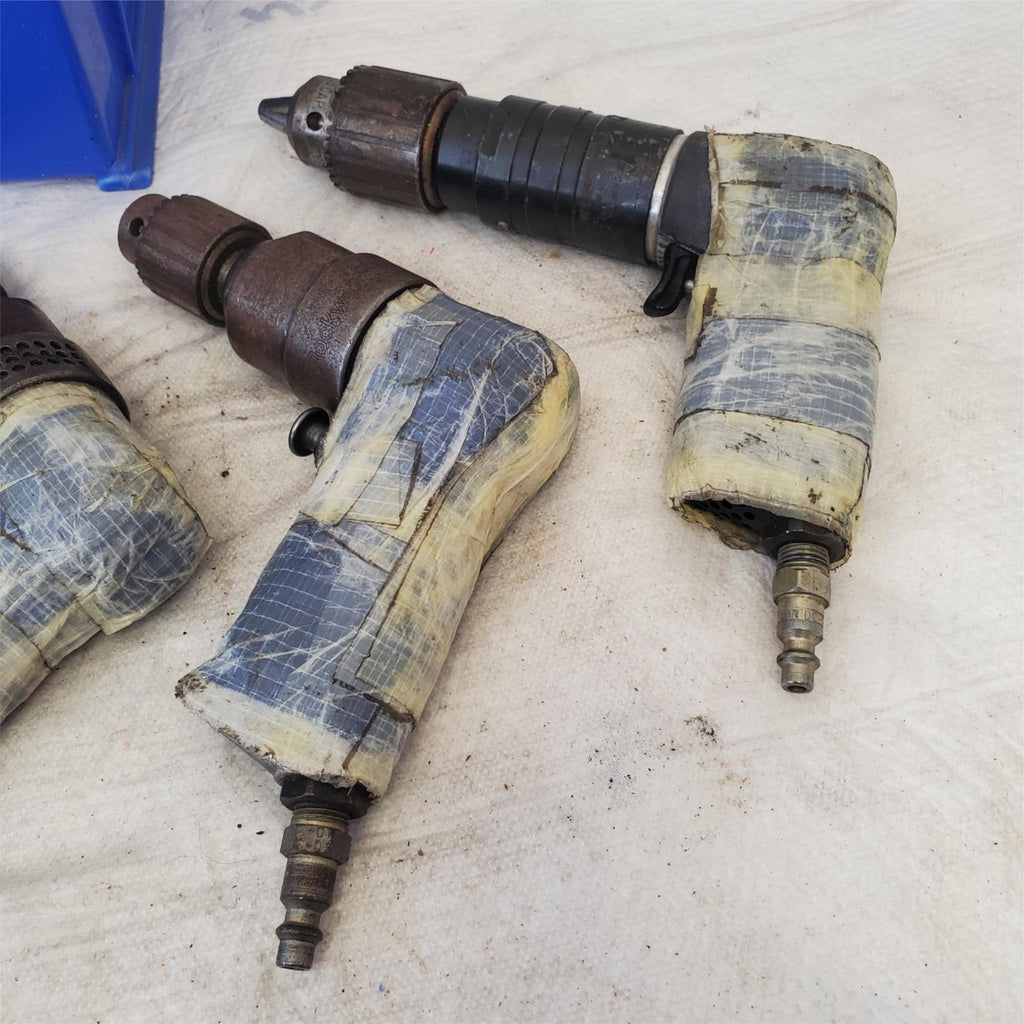 Used Rockwell Pistol Grip Pneumatic Air Drill Air Tool Lot-96