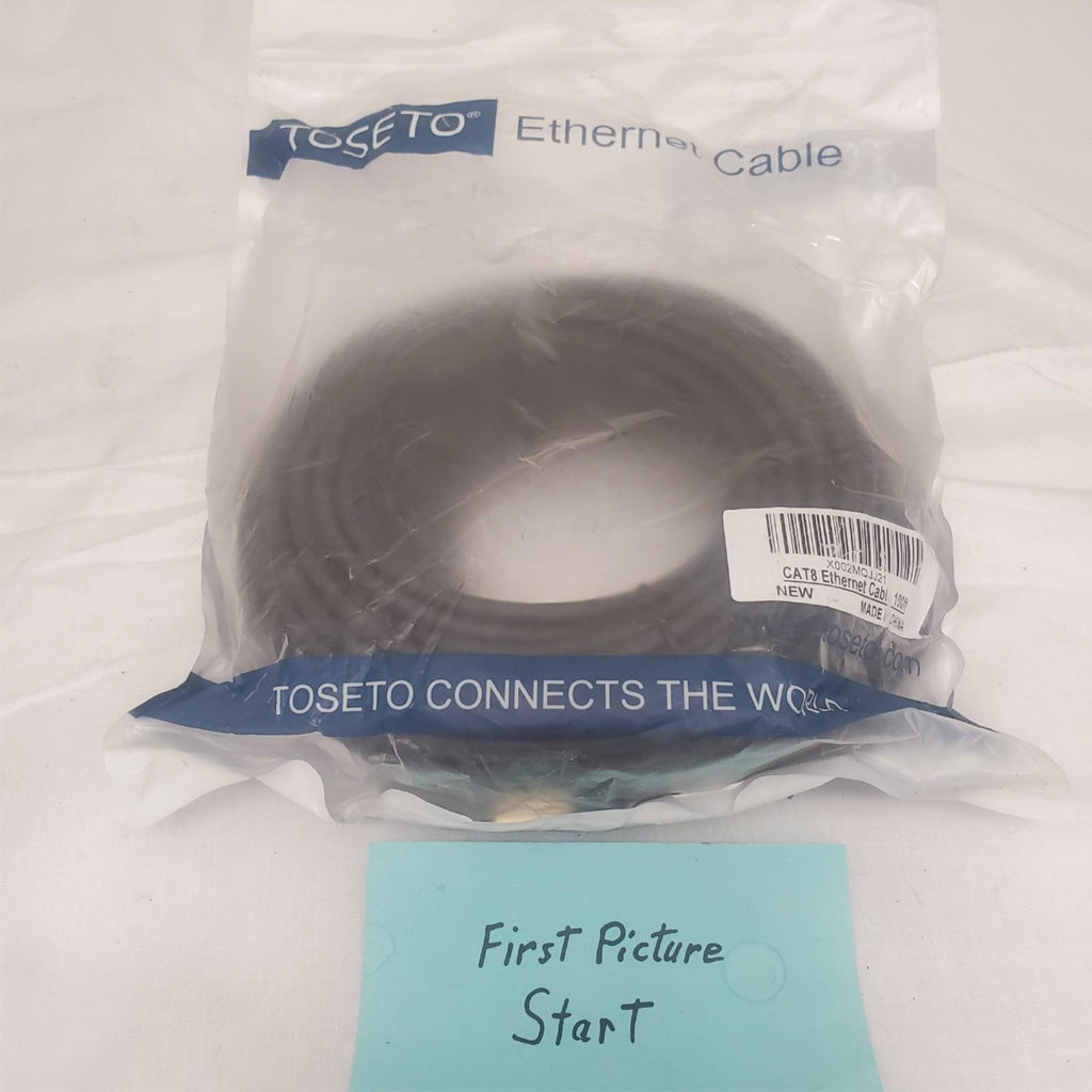 Toseto CAT8 100ft Ethernet Cable 