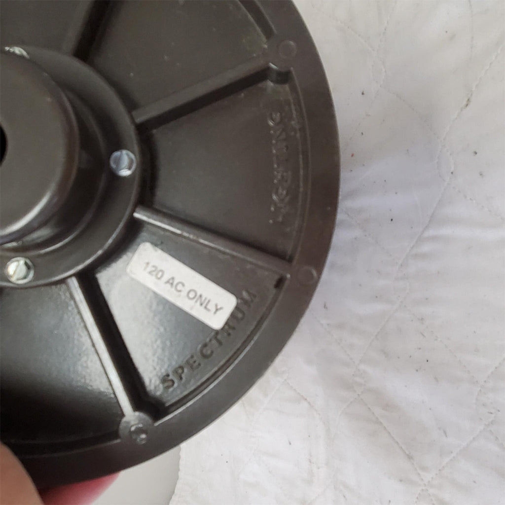 Spectrum Lighting Cylindrical Fixture Light 120V Black Finish #4