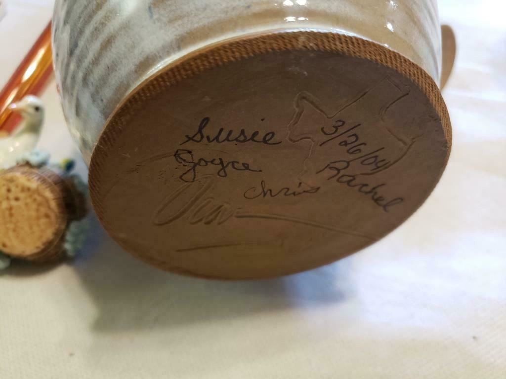 Vintage Used GOEBEL Vase Ganseliest Goose Girl man jongg Figurine & More