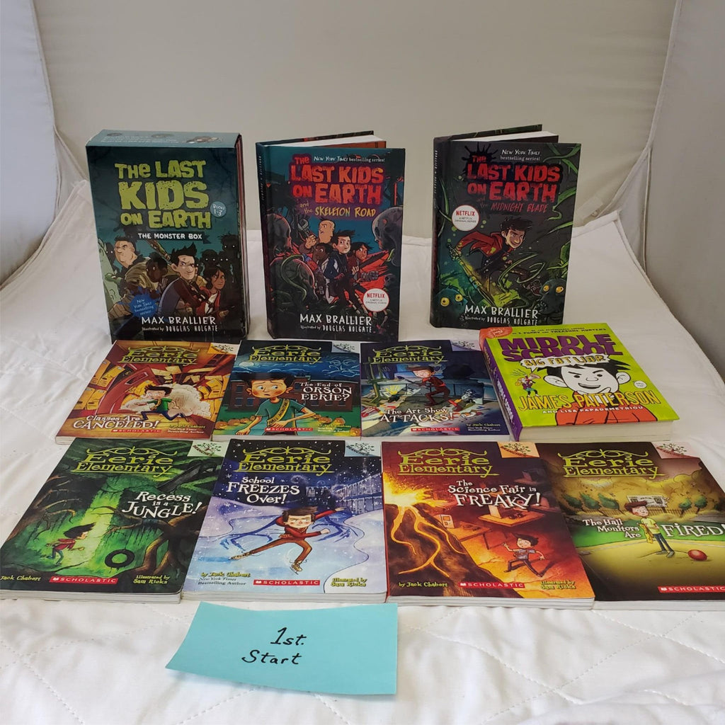 Lot of Assorted Last Kid on Earth & Eerie Elementary Series Books
