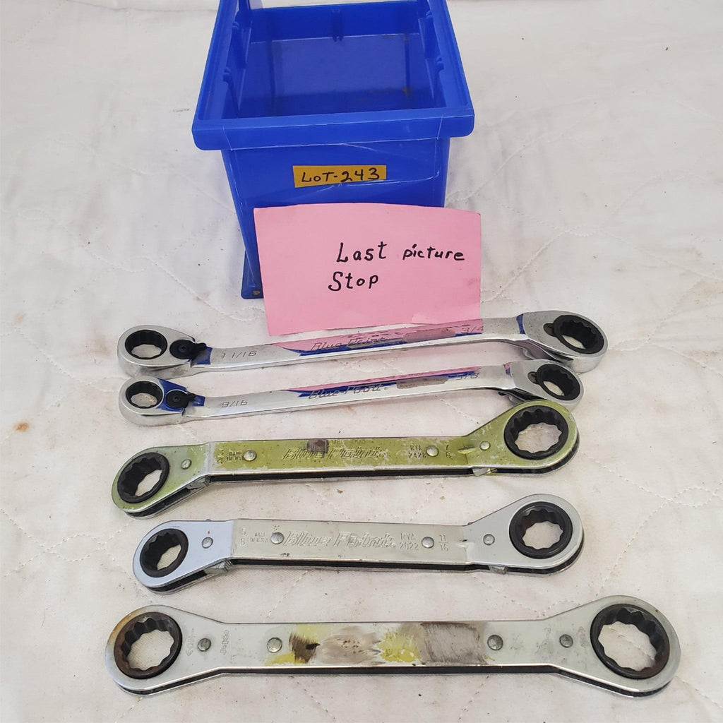 Lot of Assorted Various Offset Ratchet Box-End Wrench LOT 243