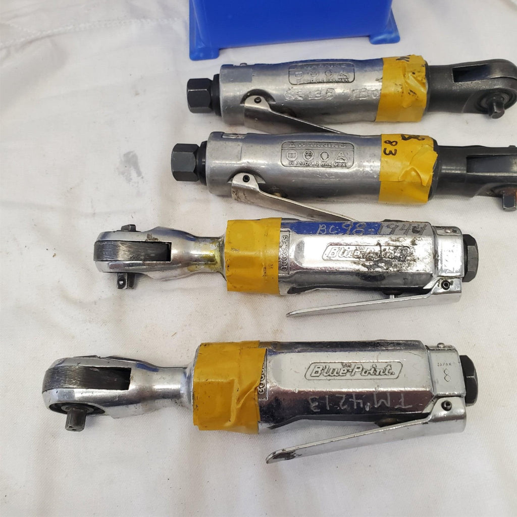 Lot of 3 Assoretd Heavy Duty Pneumatic Air Ratchet Wrench  LOT-164