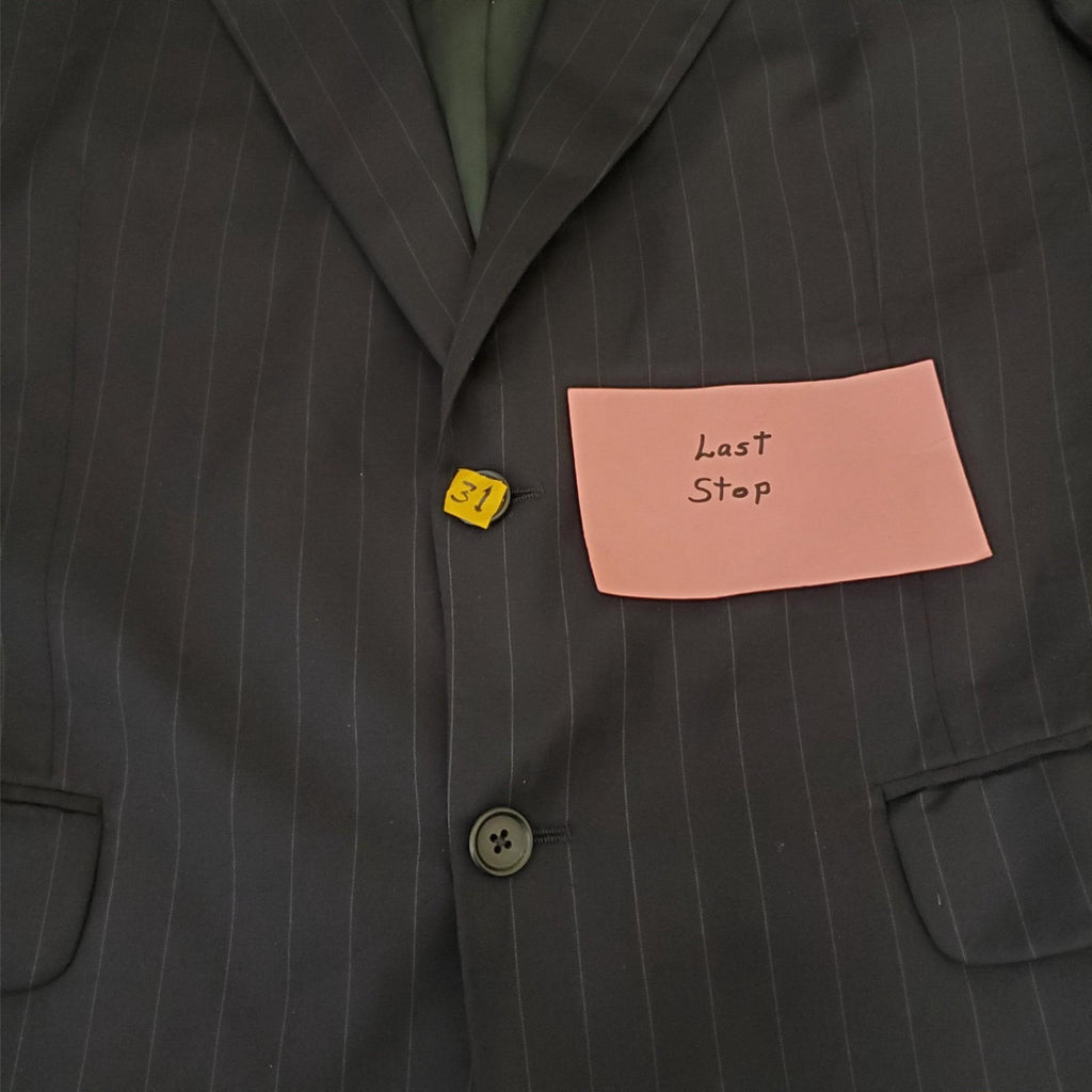 JACK VICTOR Montreal 100% Wool Blue Blazer Suit Jacket Sport Coat