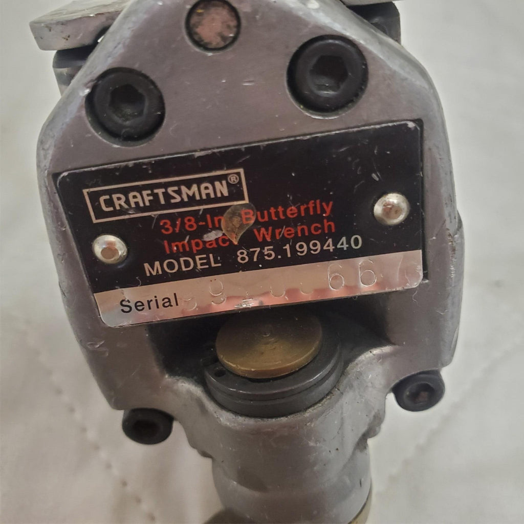 Craftsman Butterfly Model 875.199440 Impact Wrench Air Tool AD66