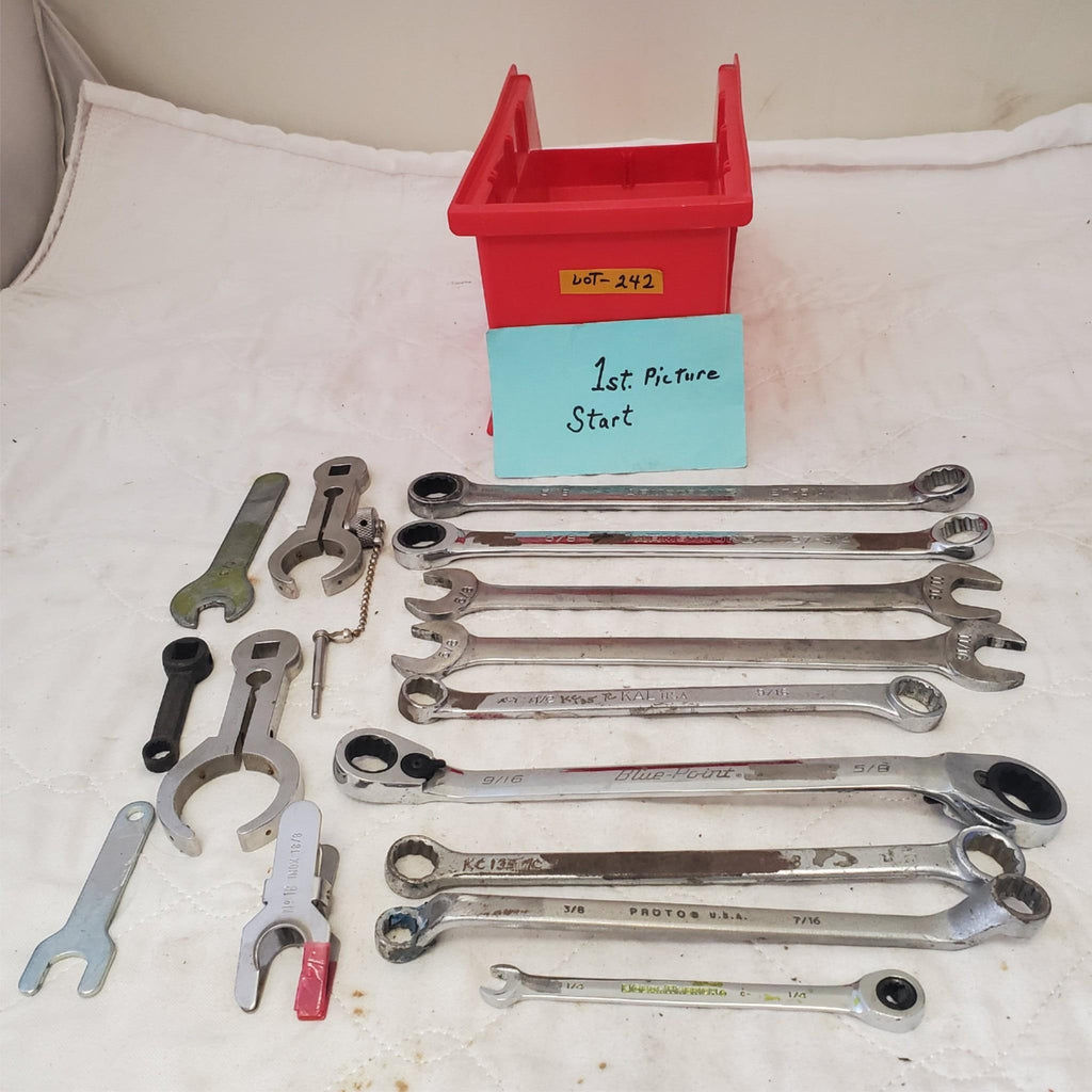 Lot of Assorted Various Offset Ratchet Box-End Wrench & Other Wrenches LOT 242