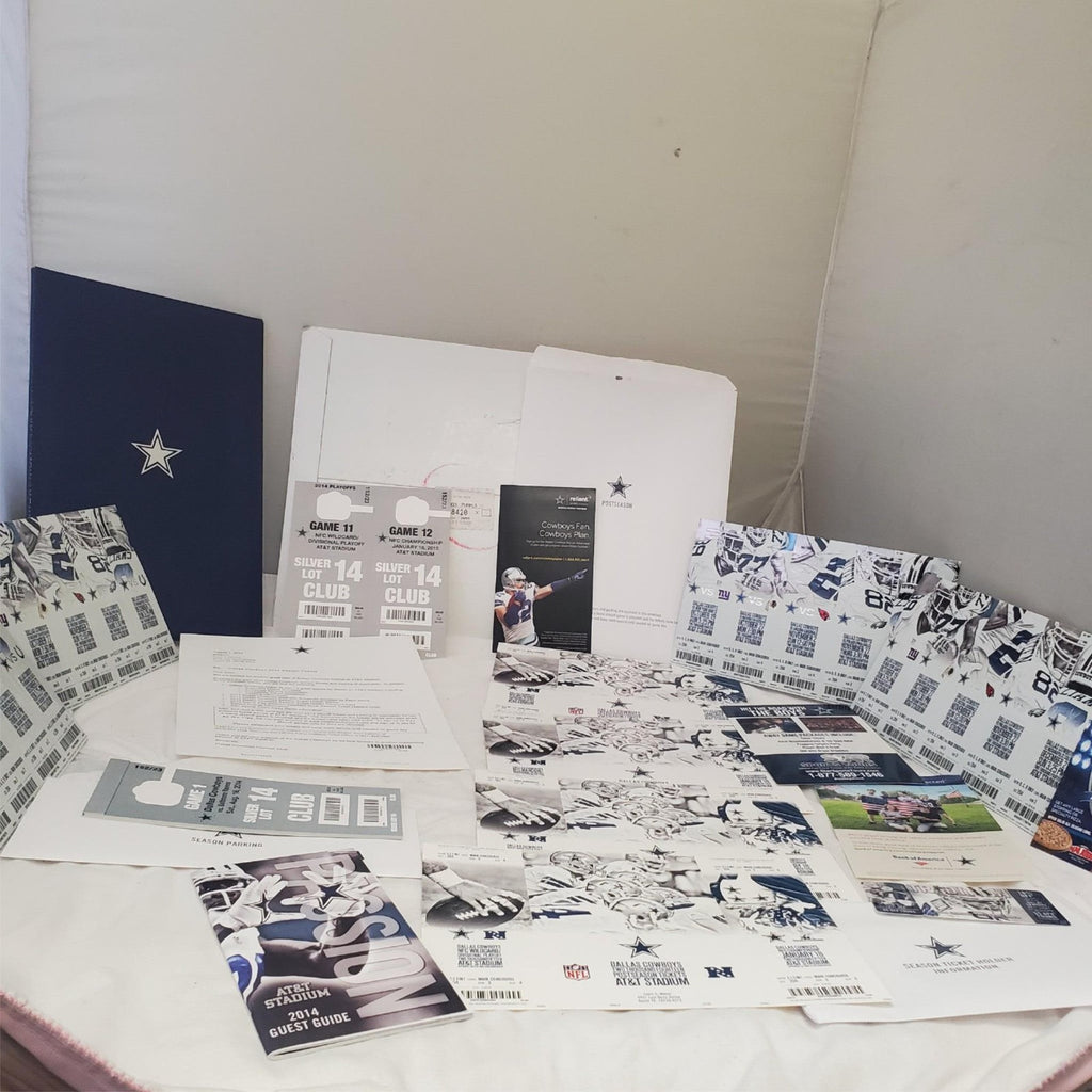 Dallas Cowboys 2014 Season Tickets Collection