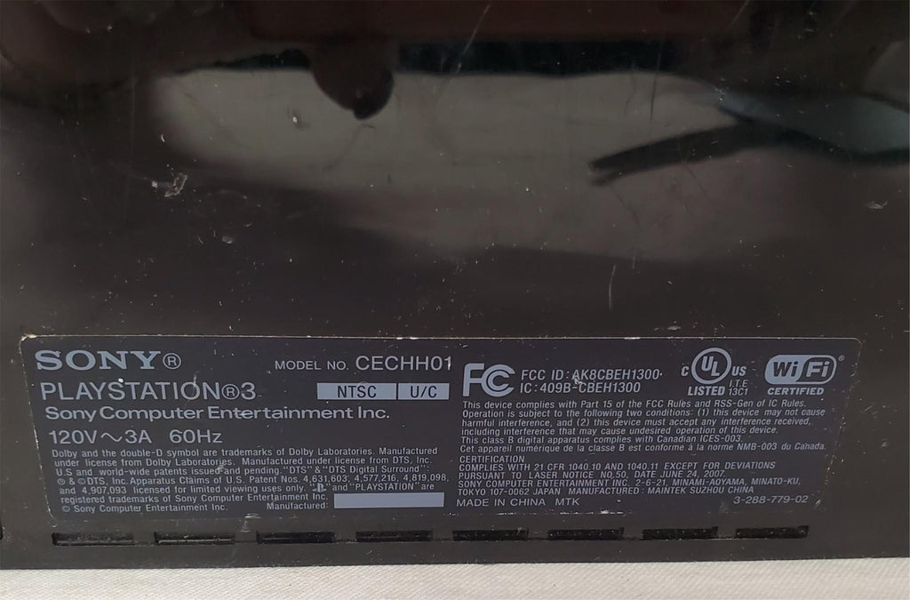 Sony PlayStation 3 CECHH01 Game Console