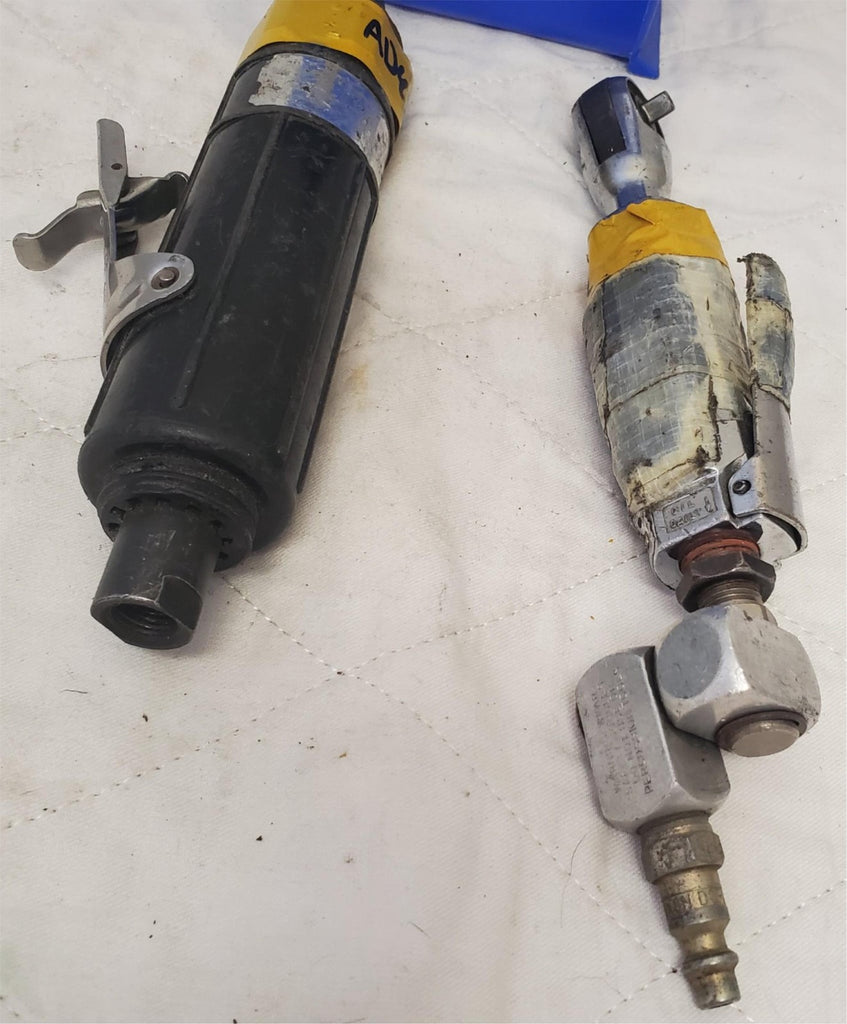 Lot of 2 Blue Point & Atlas Copco Ratchet Socket Wrench Pneumatic Tool LOT-190