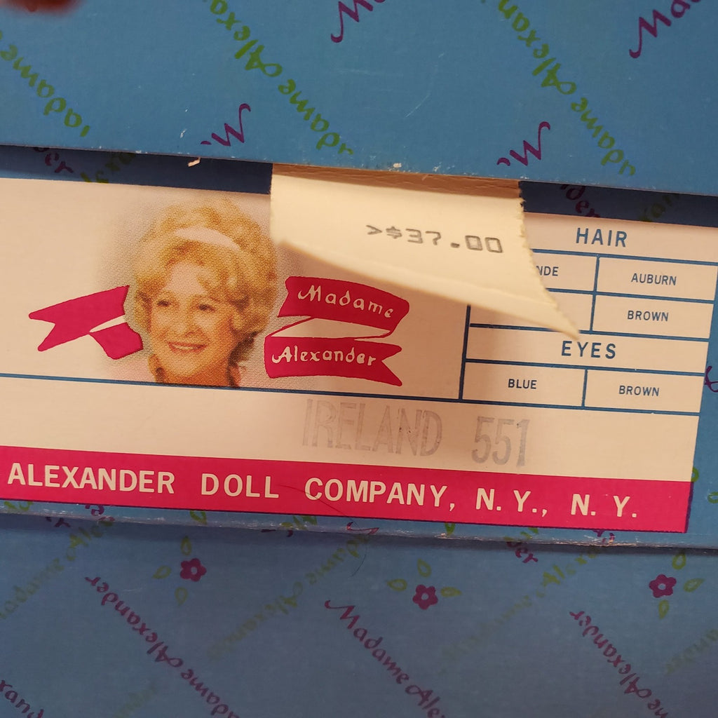 Set Of 5 Vintage Madame Alexander Miniature Showcase Dolls