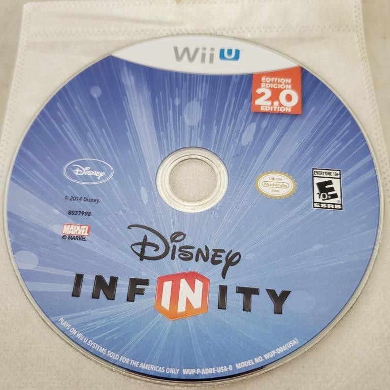 Disney Infinity 2.0 Edition Nintendo Wii U Game Disc Only