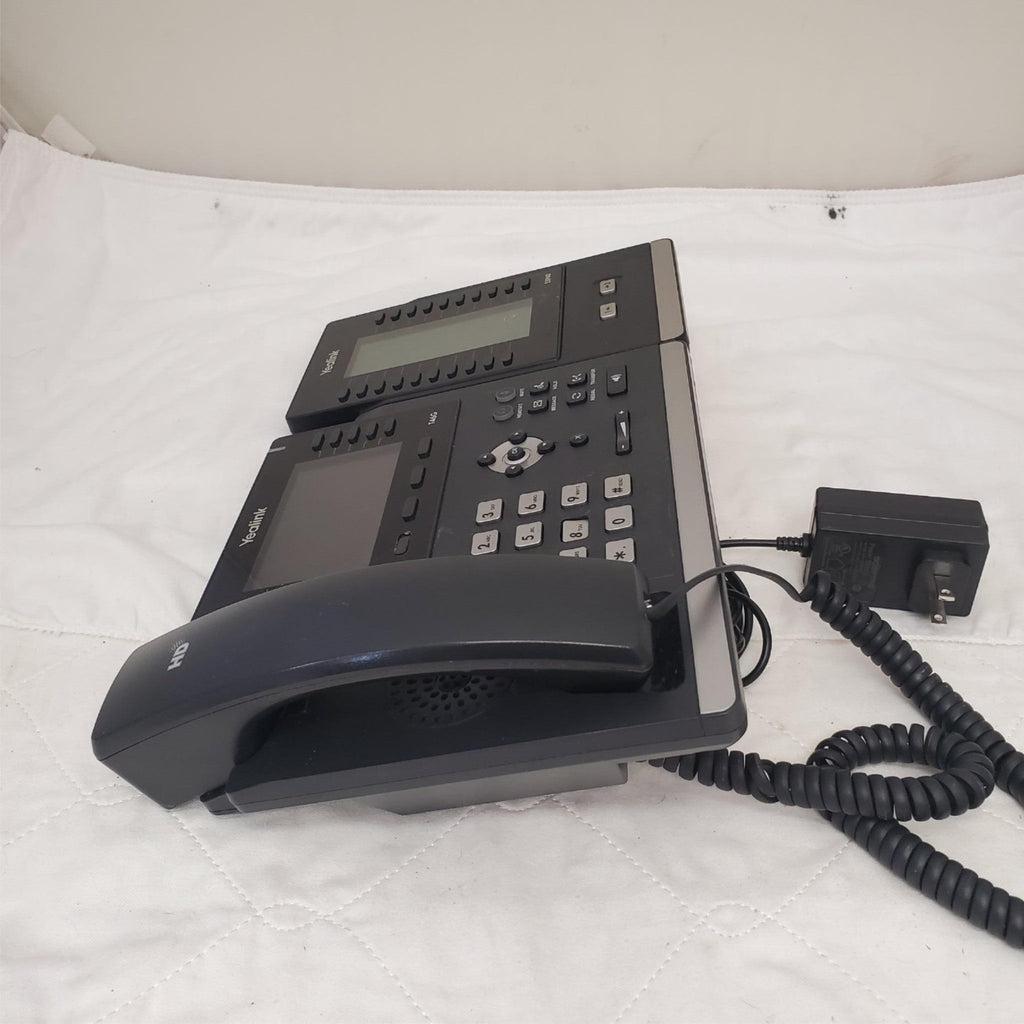 Yealink SIP-T4G6 Ultra Elegant Gigabit IP Phone with Expansion EXP-40 LCD Module