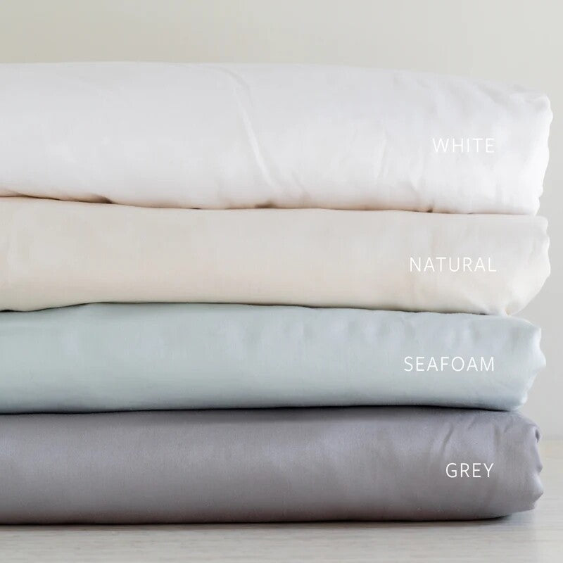 Avocado Organic Cotton Sheets Queen Size White 400 Thread Count Sheet Set $199