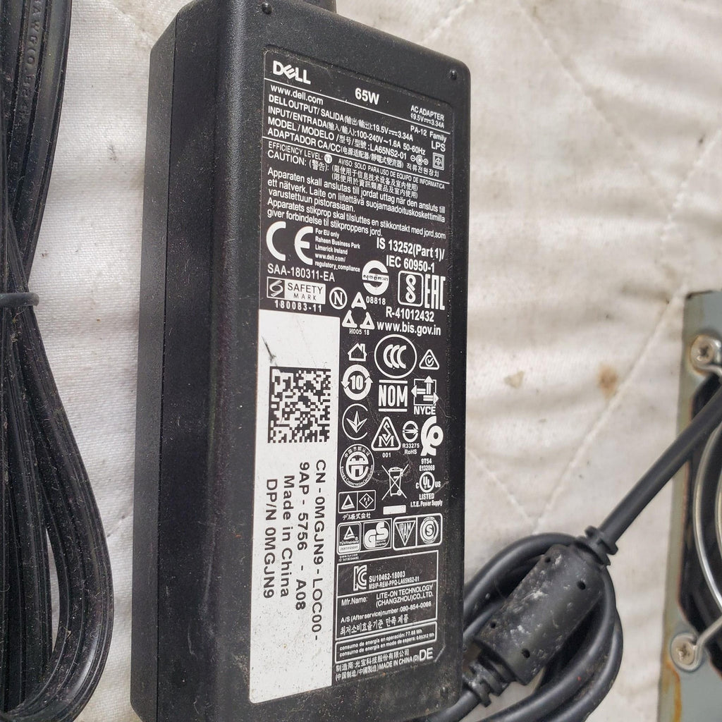 Lot of Dell Laptop Charger 65W & Computer Power Supply 100-240V LOT 104