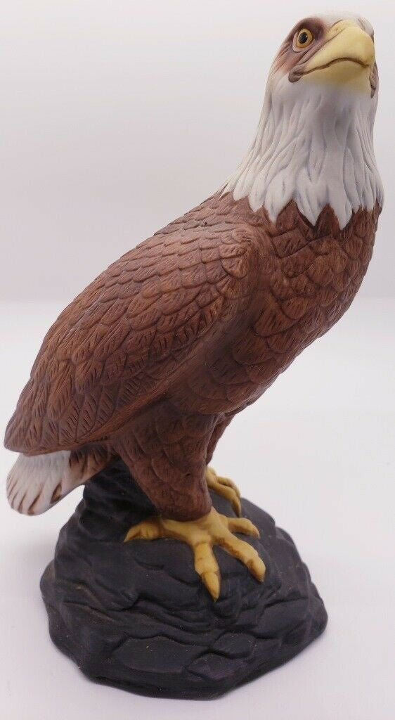 Avon Bald Eagle Statue Figurine Pride of America Handcrafted for AVON 1982