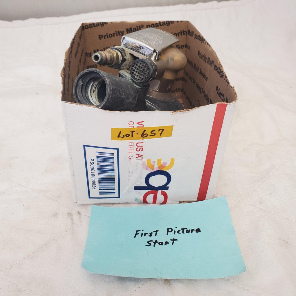 Clayton Random Pneumatic Dustless Orbital Sander Aircraft Panel LOT-657