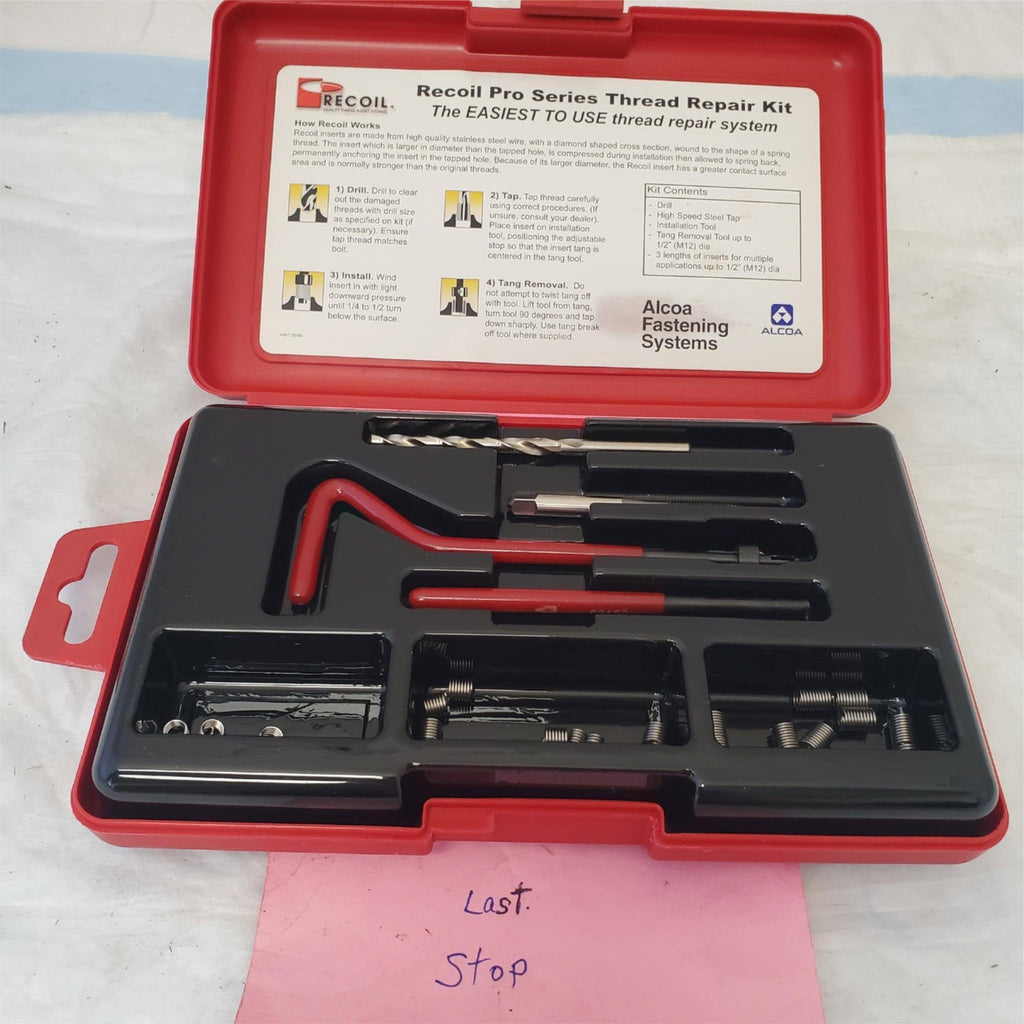 Recoil Quality Thread Insert Systems Pro Series Thread Repair Kit- 5WE76 #6