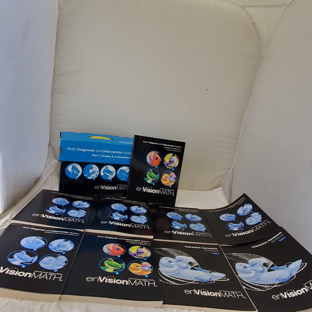 enVisionMath Common Core Math Diagnosis and Intervention System Part 1 Booklets