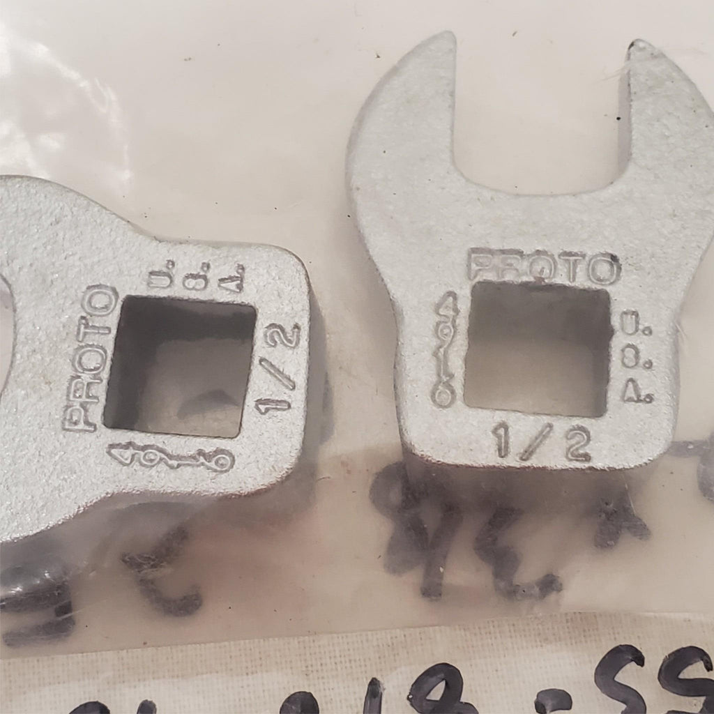 Lot of 10 Crowfoot Open End Wrenchs LOT-725