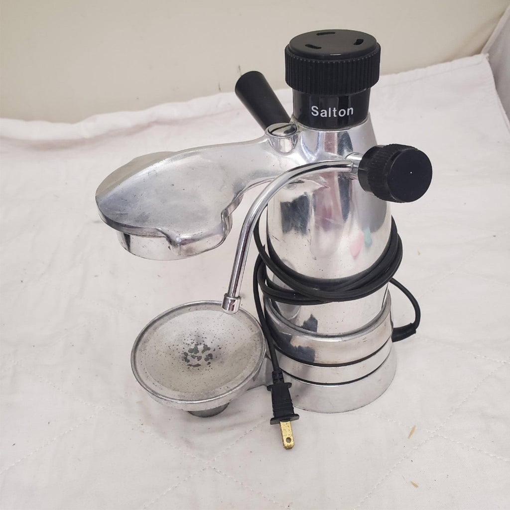 Vintage Salton EX3 Aluminum Italian Design Espresso Maker