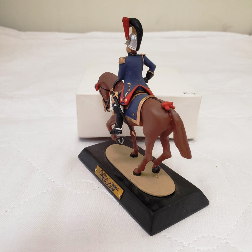Officer Genie France 1810 Guards on Horseback Toy Soldier