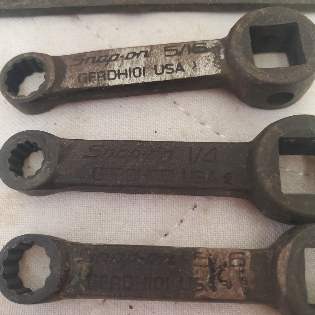Lot of 10 Assorted Snap-On Box End Wrench & Other Wrenches LOT 537