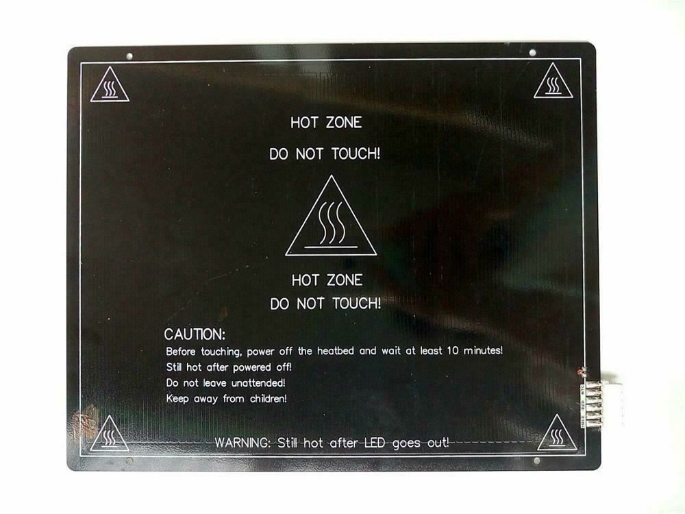 3D Printer MK3 PCB Heatbed Print Plate 12/24v 214mm x 214mm x 3mm