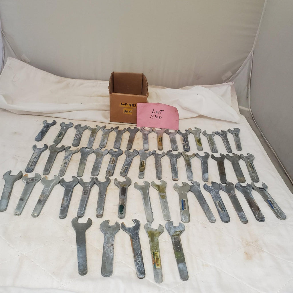 Lot of 50 Assorted Open End Service Wrench Tool LOT 483