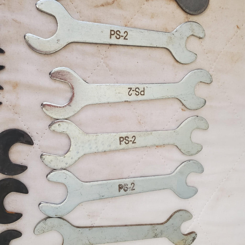 Lot of 50 Assorted Double Open End Service Wrench & other Wrench Tool LOT 485