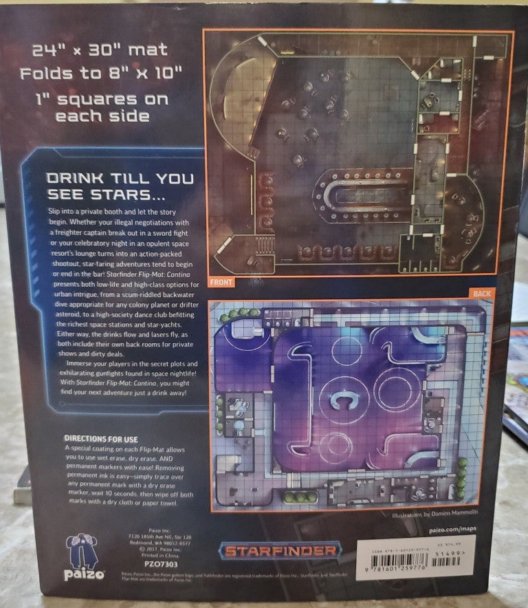 Starfinder Flip-Mat Cantina SW/Sealed Paizo