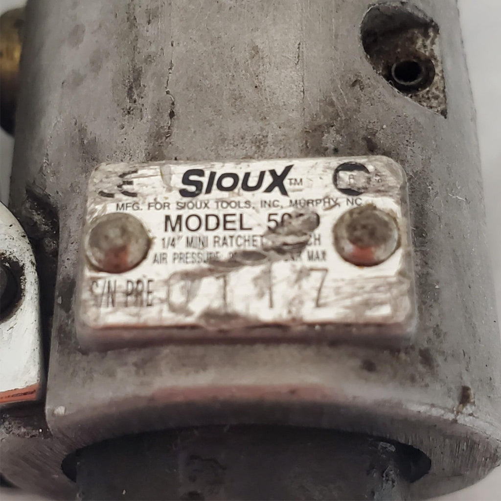 Sioux 5009 1/4" Drive Mini Pneumatic Air Impact Ratchet Wrench AM79