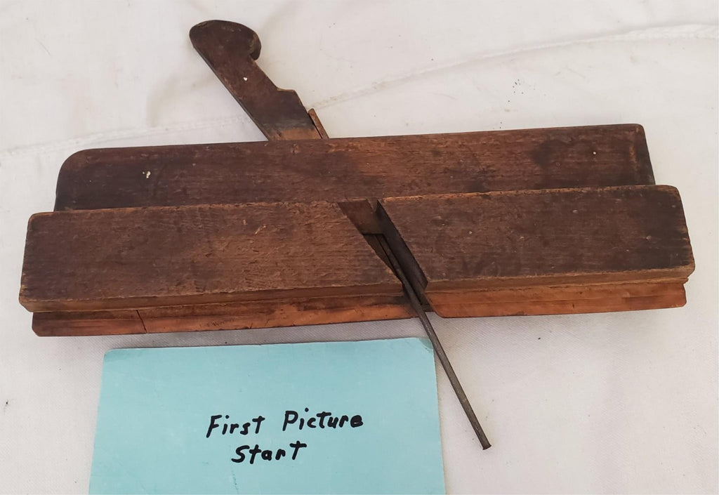 Antique Wooden Hollow Molding Plane