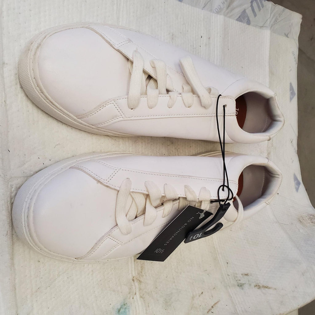 Jack and Jones PU Sneakers Mens White UK 10 EUR 44 US