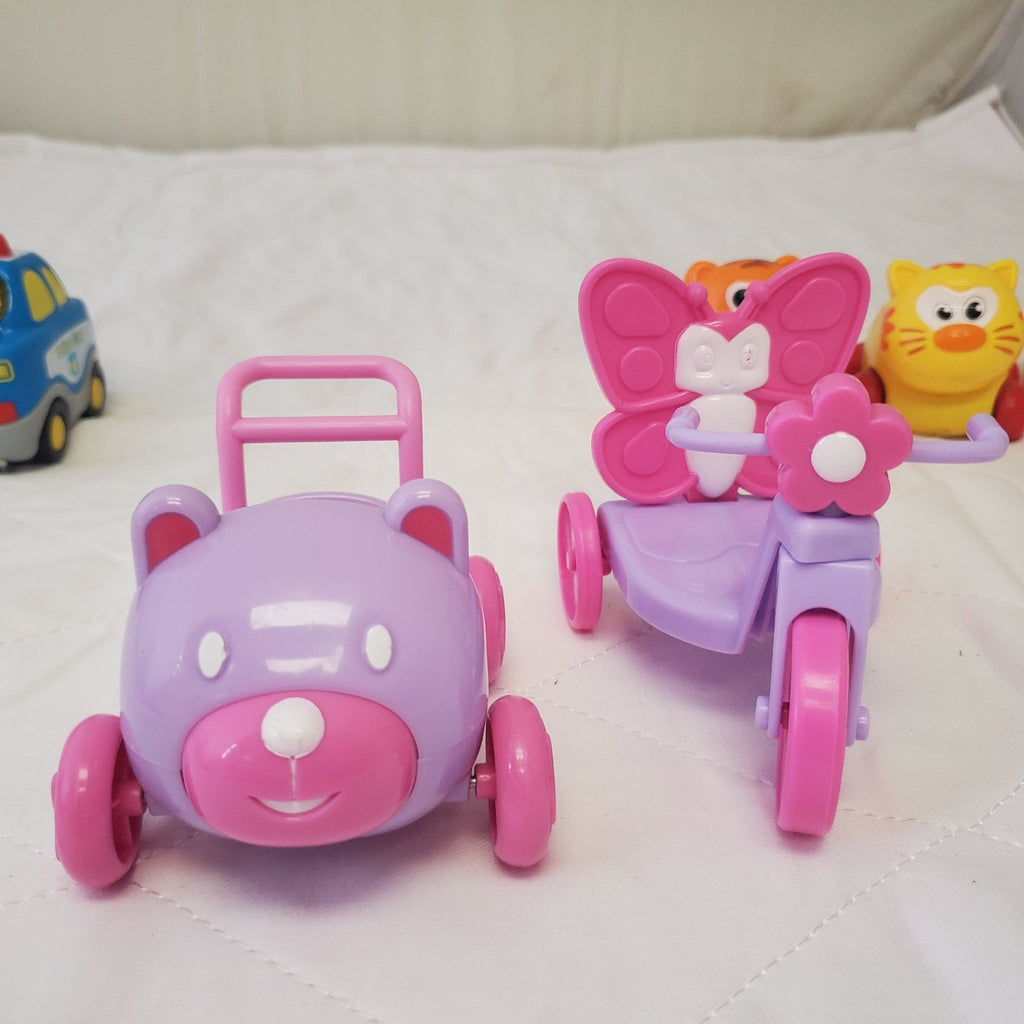 Lot of Assorted Vtech Go Go Smart Car Police Car & Other Toy Cars