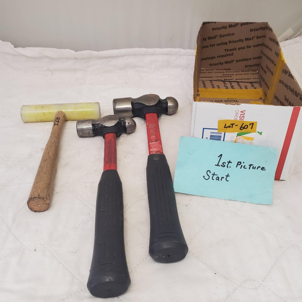 Lot of Assortment of Various Hammers LOT 607