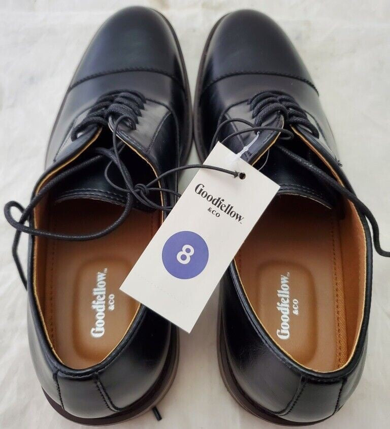 Men's Joseph Oxford Dress Shoes - Goodfellow & Co Black Size 8